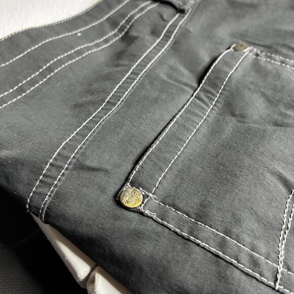 KUHL Pants Women’s 10 Regular Gray Straight Leg Outdoor Hiking Travel Mid Rise - Picture 7 of 8